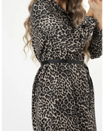 Maya Dress - Purrfect Leopard