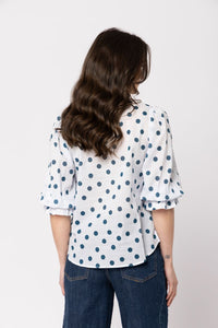 Capella  Blouse/ Ink Spot