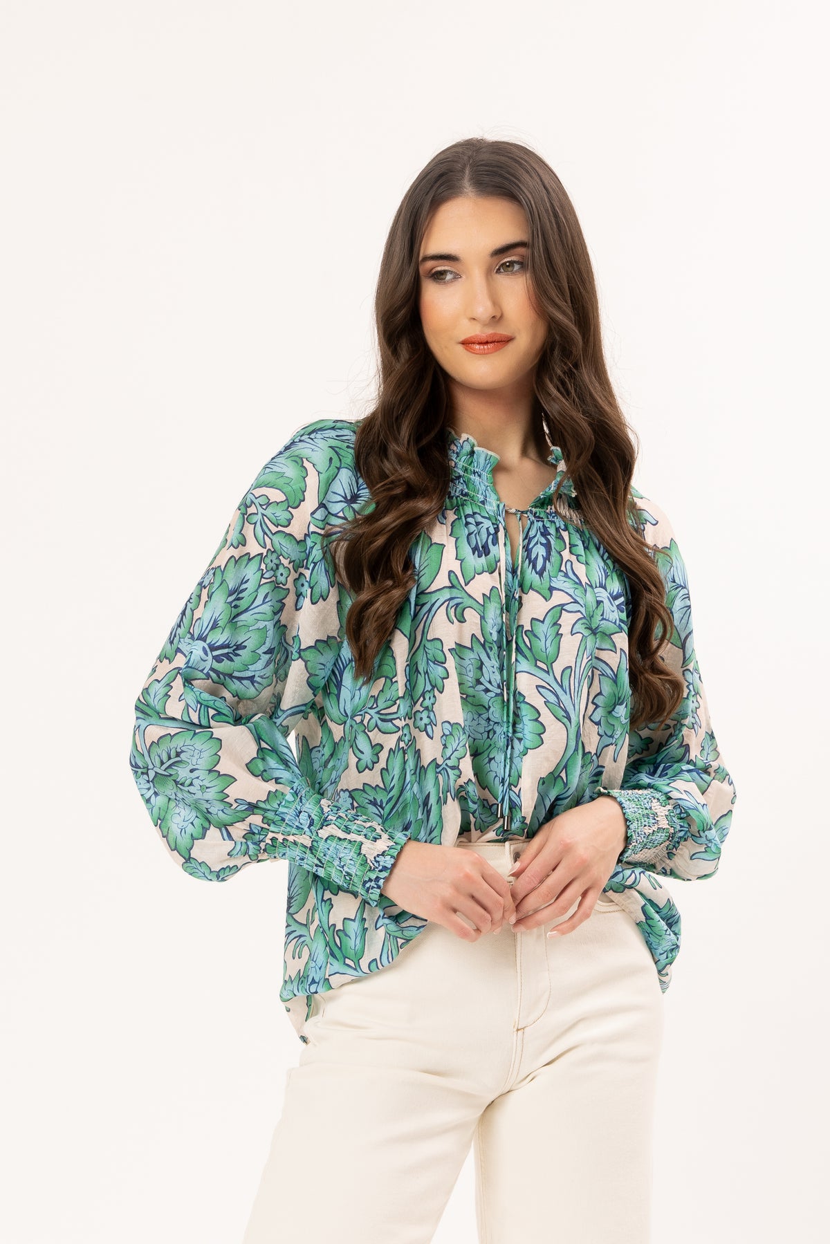 Encourage Top / Aqua Charm - Girl Next Door Fashion