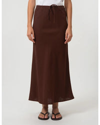 Brenda Skirt / Chocolate