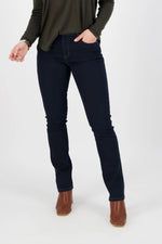 Slim Leg Full Length Jean - Indigo Denim