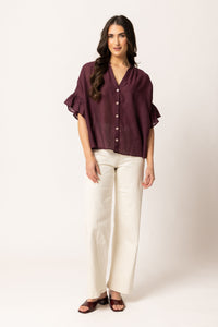 Riverstone Shirt / Plum
