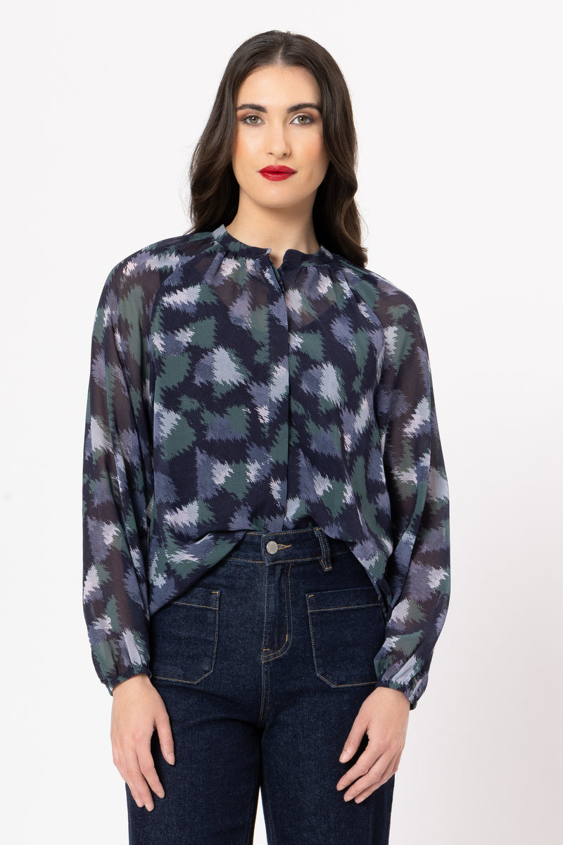 Tilly Shirt / Navy Mist