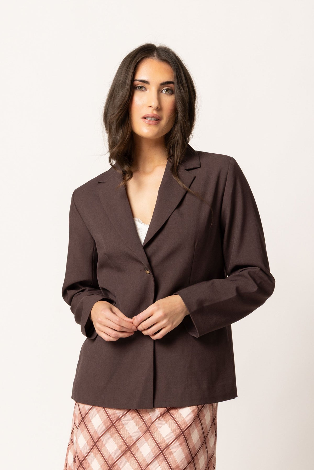 Relaxed Blazer / Cacao