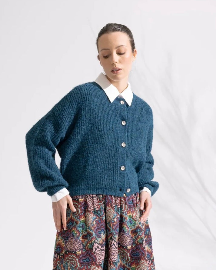 Aire Cardigan / Ocean