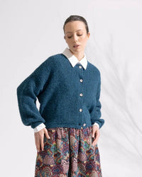 Aire Cardigan / Ocean