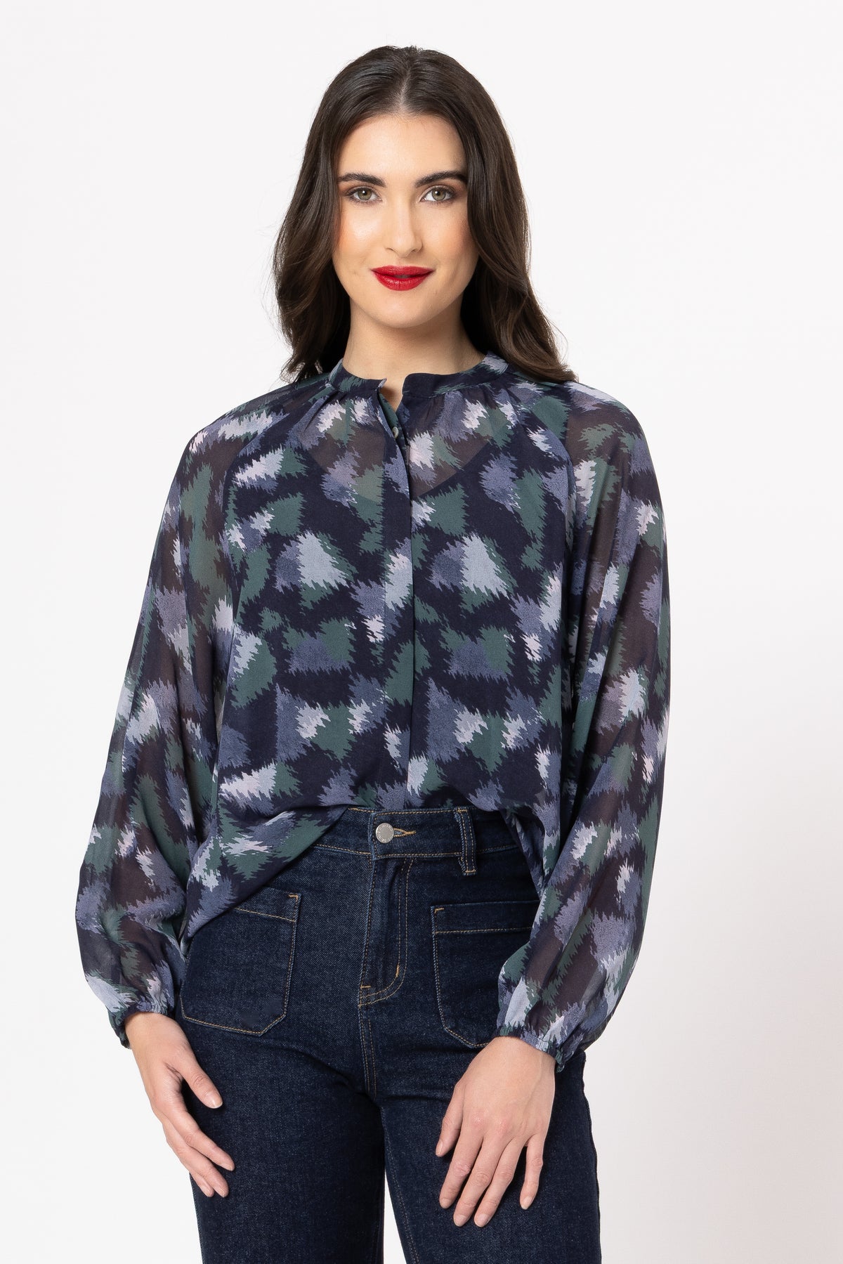 Tilly Shirt / Navy Mist