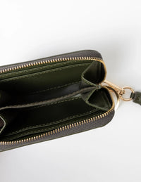 Luxelet Tassle  Purse / Green