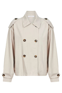 Freya Crop Trench - Canvas