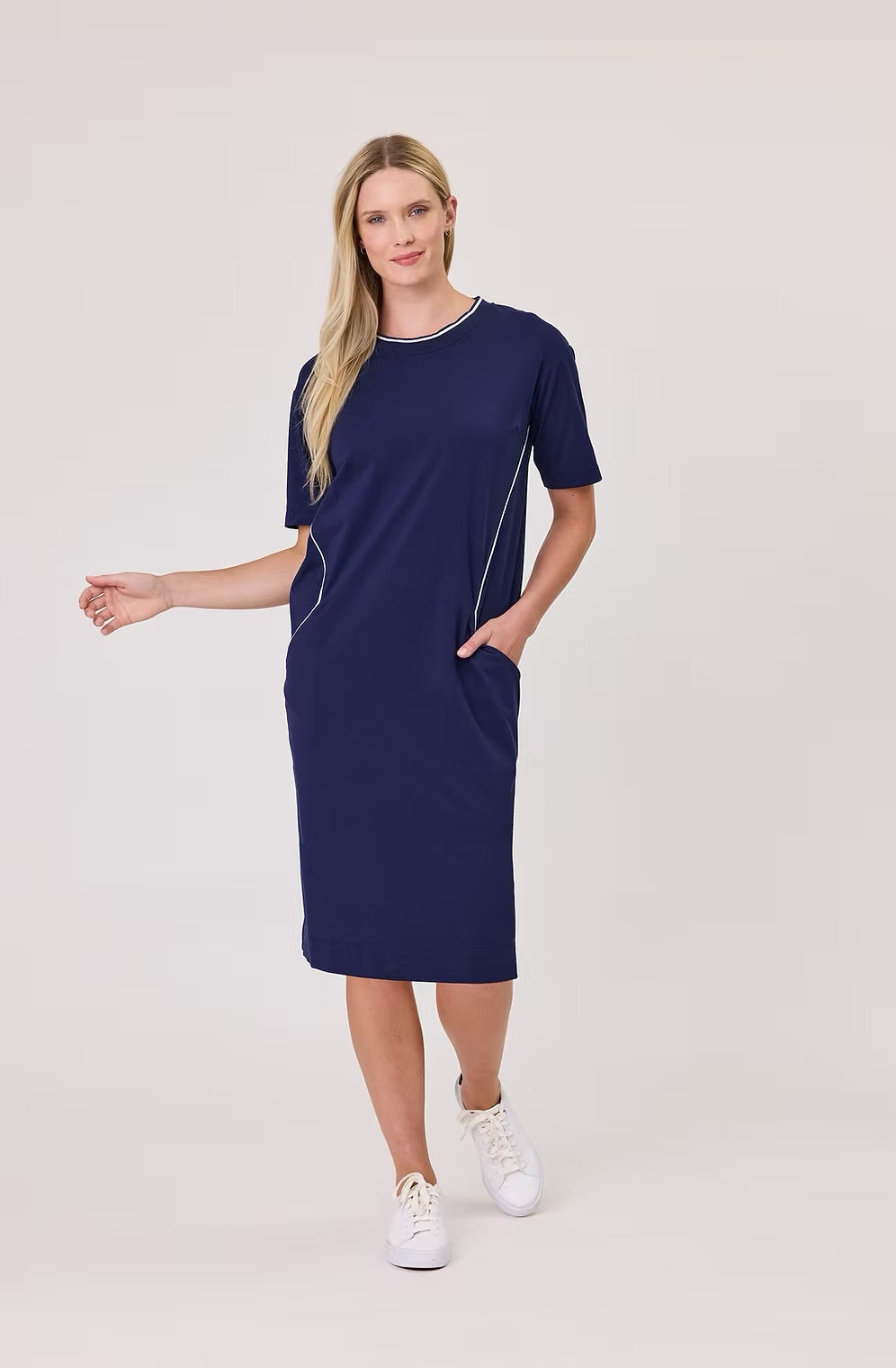 Nadia Dress / Navy