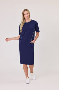 Nadia Dress / Navy