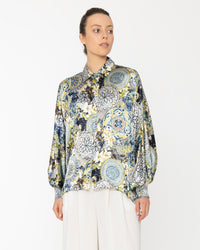 Inka Shirt -  Royal Print