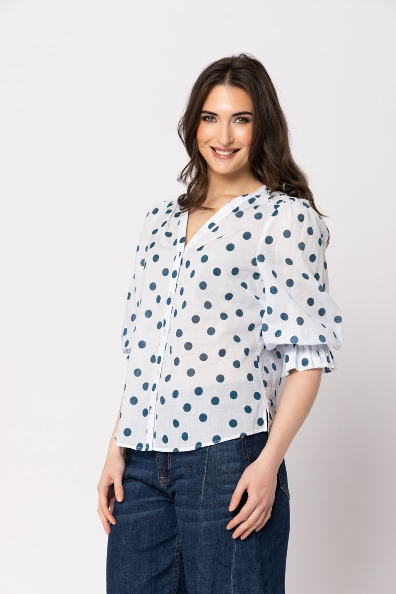 Capella  Blouse/ Ink Spot