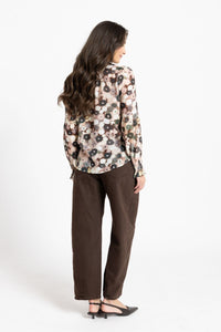 Vienna Blouse / Blush Poppy