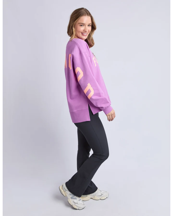 Interval Crew / Purple & Orange