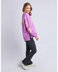 Interval Crew / Purple & Orange