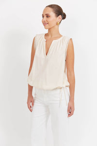 Santos Top - Bisque