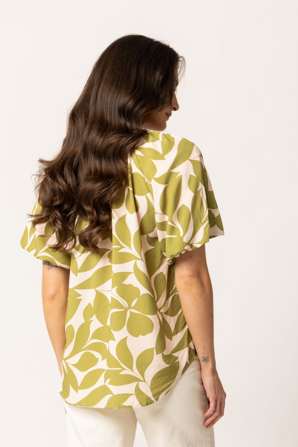 Haven Top / Avocado Leaf
