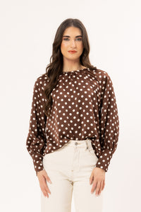Centered Top / Walnut - Girl Next Door Fashion
