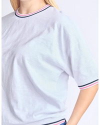 Faye S/S Sweat / White