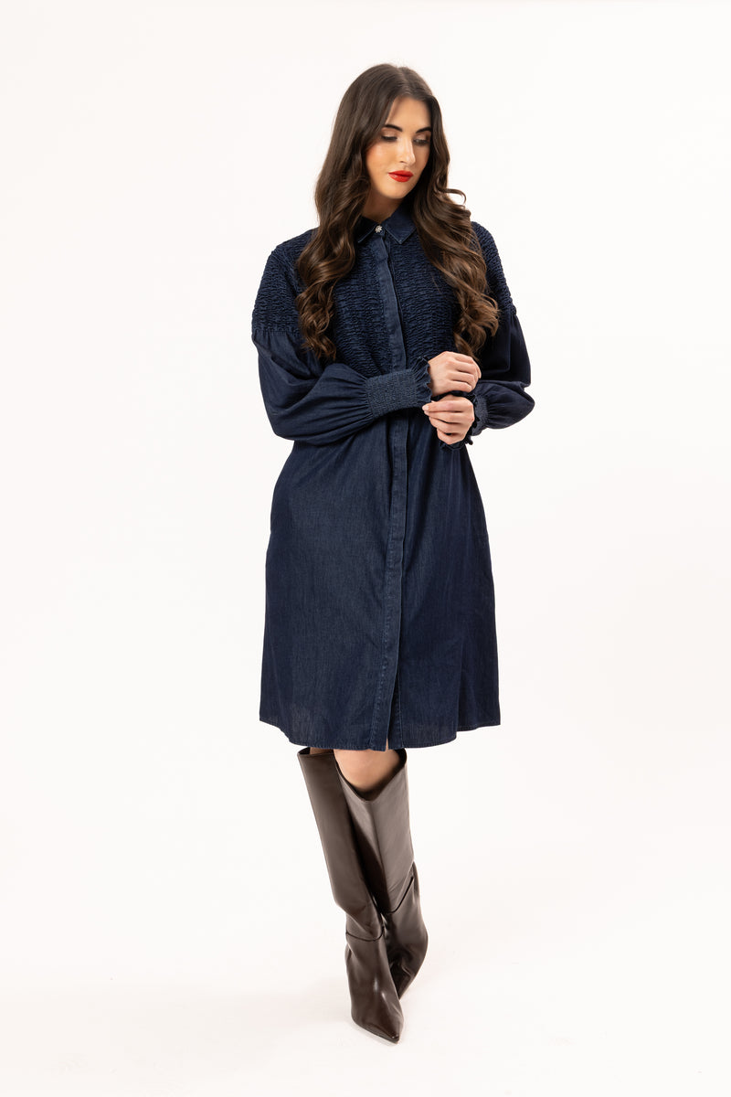 Cheri Dress / Indigo