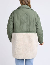 Celia Coat - Khaki