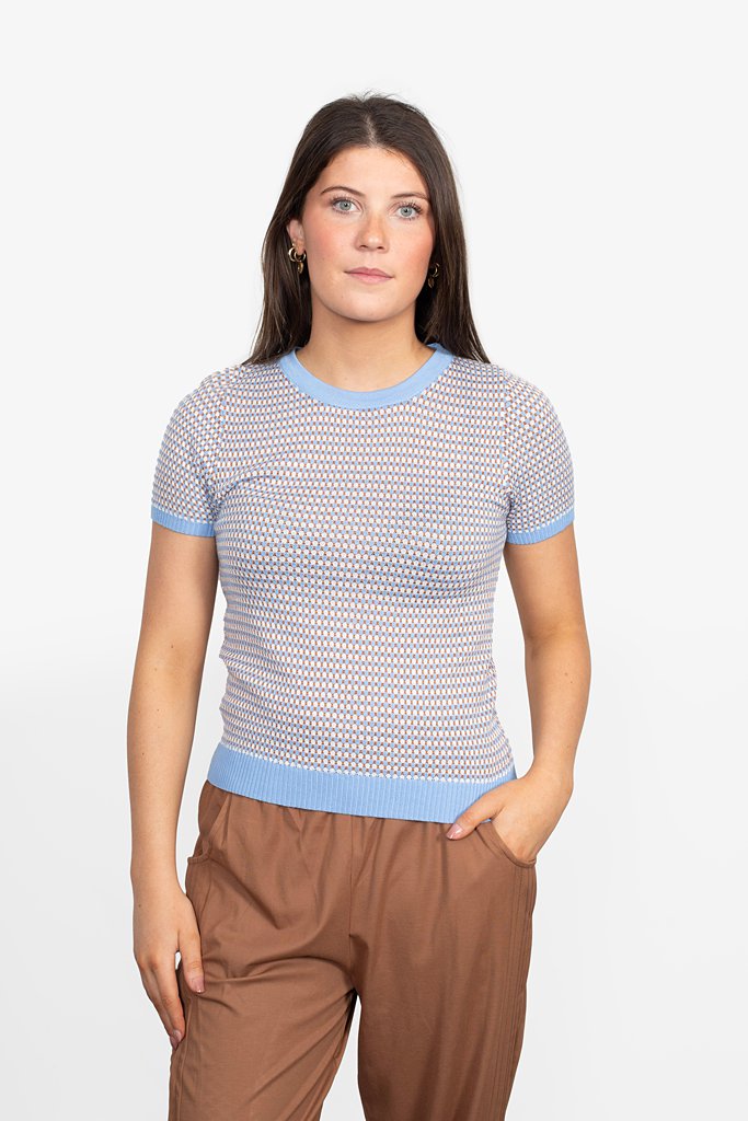 Aster Top - Blue