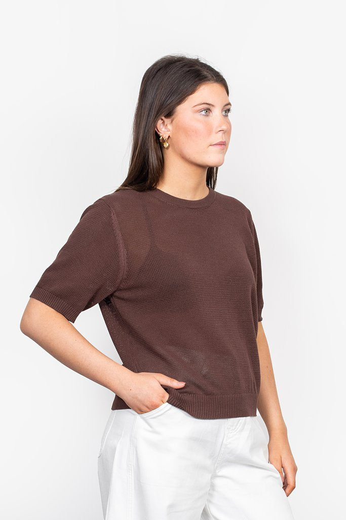 Mooch Top - Cocoa