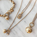 2018-1051 Necklace - Astro Gold Big Ball*