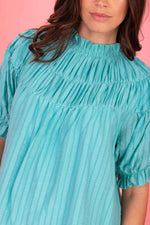 Abby Top - Aqua