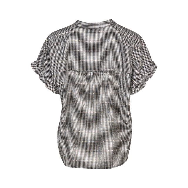 Addison Top - Black Check