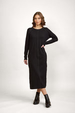 Alex Dress - Black/Charcoal