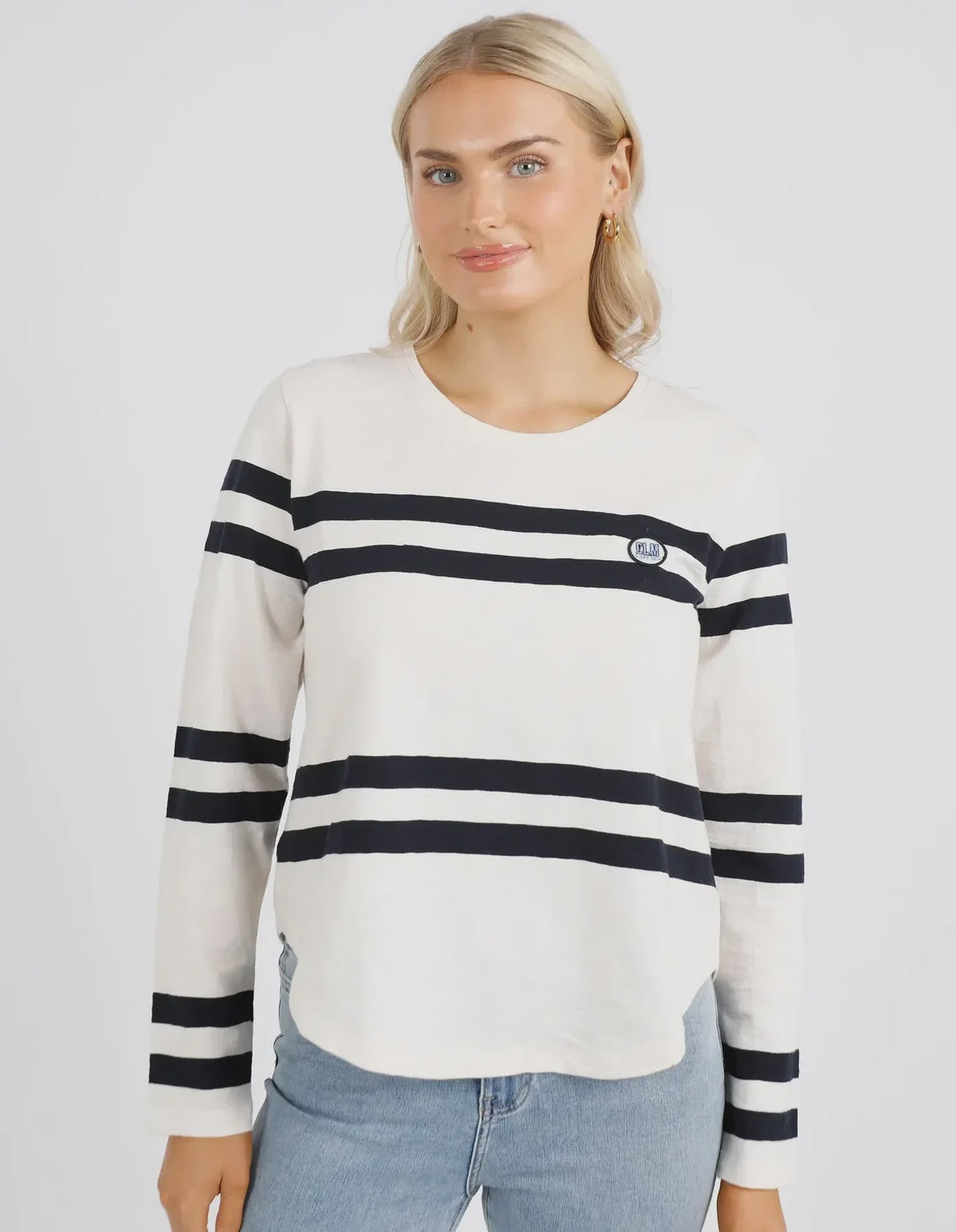 Allegra L/S Tee - Vintage White