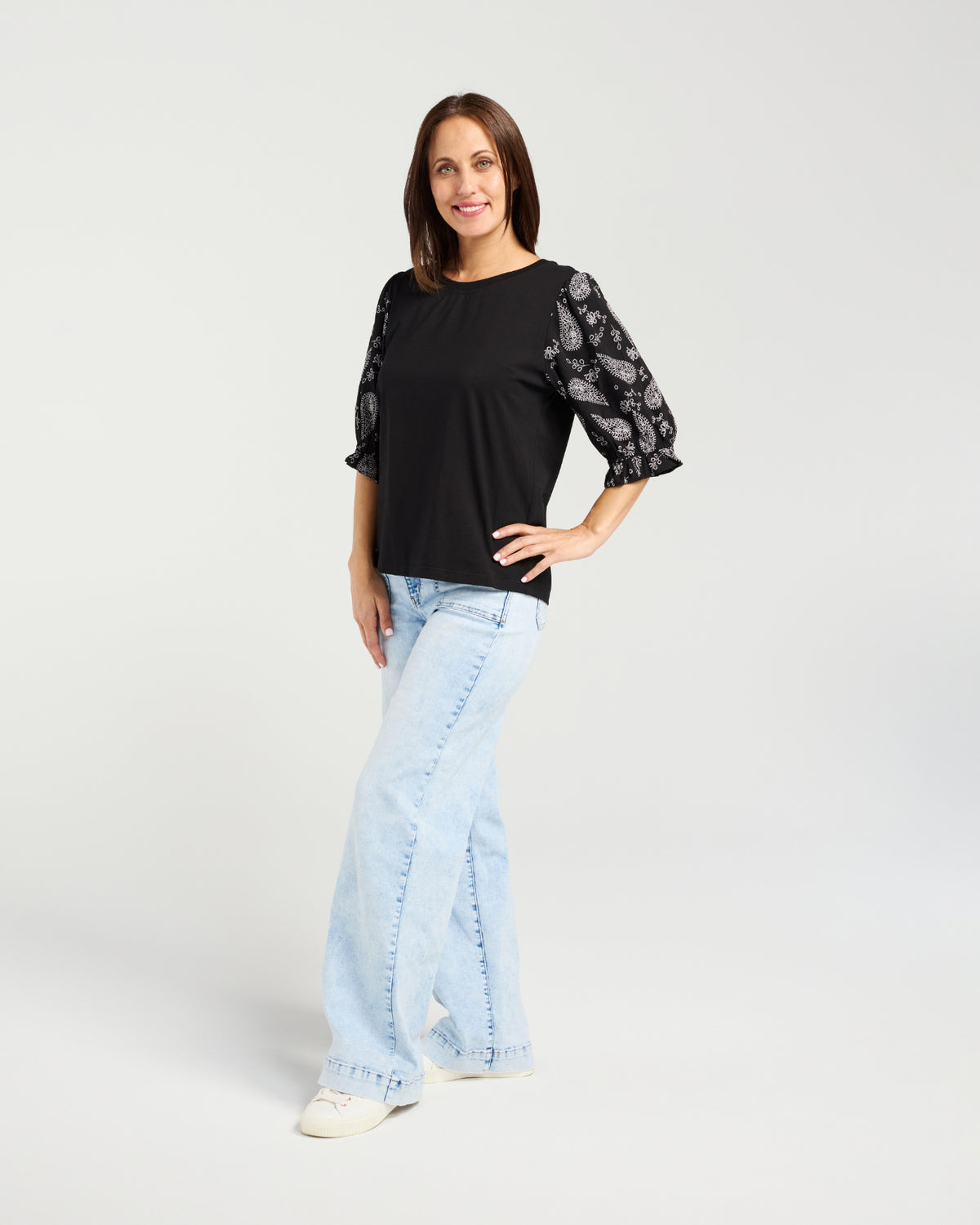 Amber Top - Black
