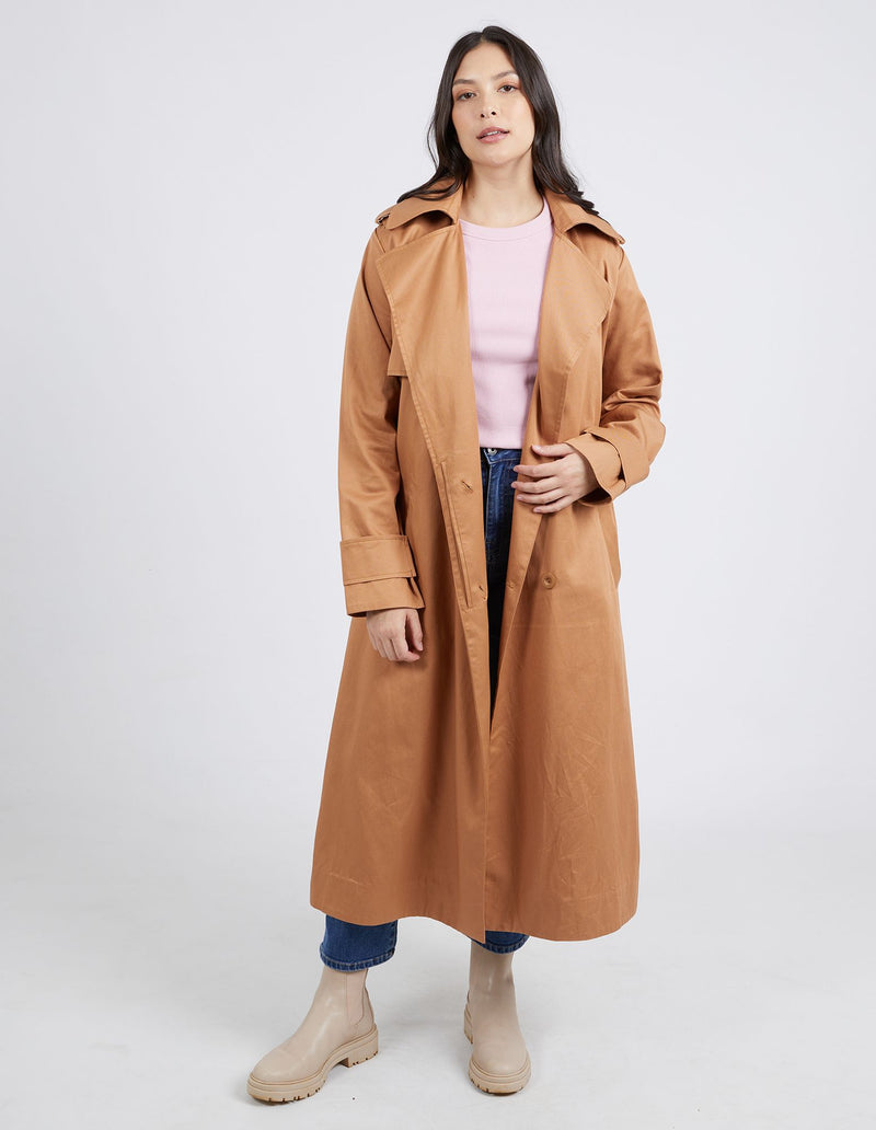 Annabelle Trench Coat - Tan