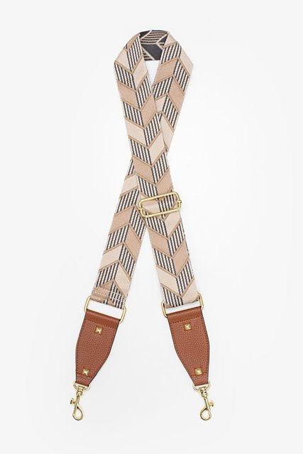 Bag Strap - Abstract Arrow Oat