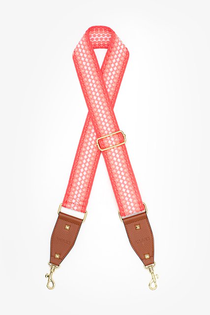 Bag Strap - Textured Flamingo