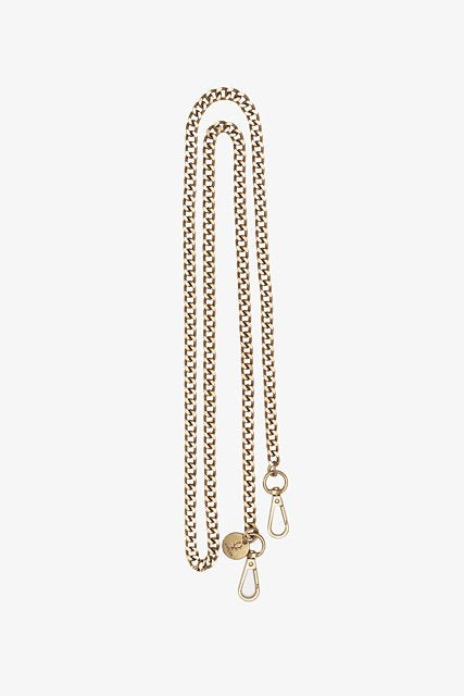 Chain Bag Strap - Tarnished Gold