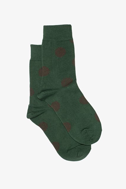 Khaki Spot Socks