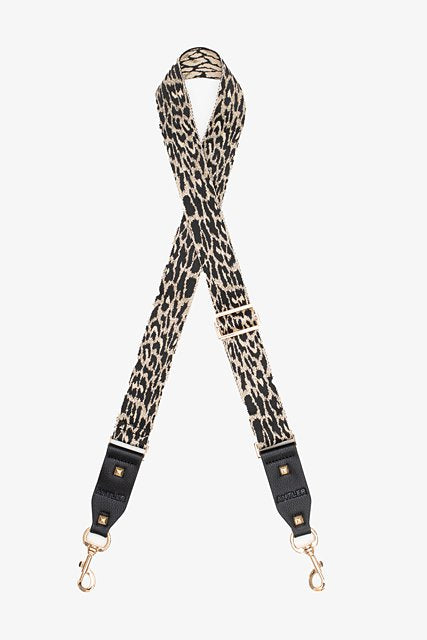 Bag Strap - Cheetah Gold & Black