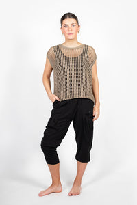 Chelsea Vest - Moss Gold