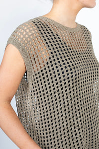 Chelsea Vest - Moss Gold