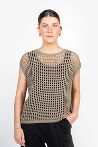 Chelsea Vest - Moss Gold
