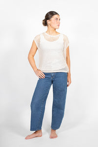 Chelsea Vest - Vanilla Gold