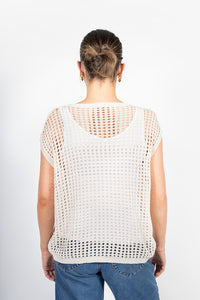 Chelsea Vest - Vanilla Gold