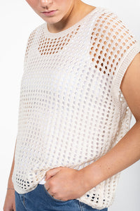 Chelsea Vest - Vanilla Gold