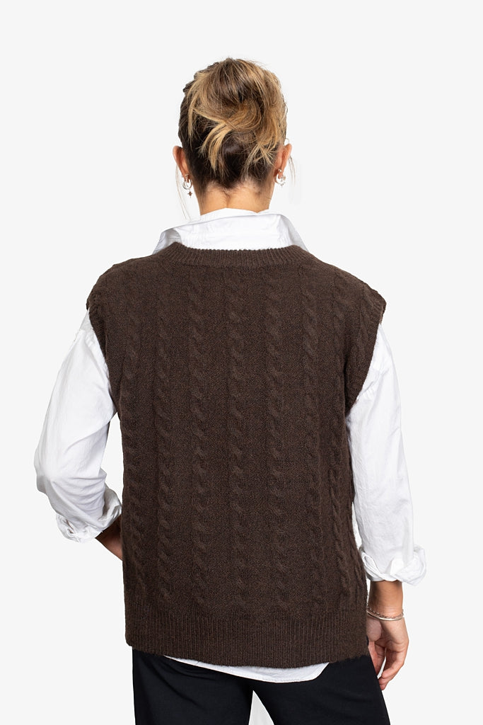 Heritage Vest - Mocha