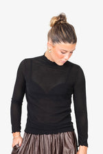 Luxe Layer Top - Grid