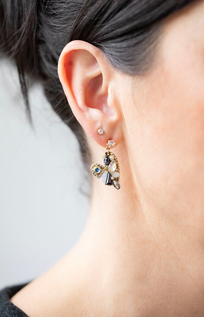 L'Amour Heart Earring