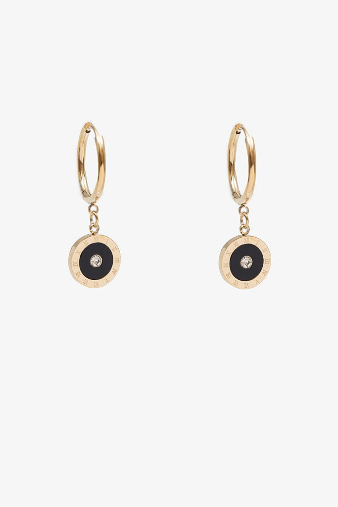 Timeline Hoop Earring
